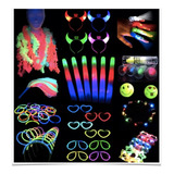 Combo Cotillon Luminoso Led Neon 200 Personas Casamiento