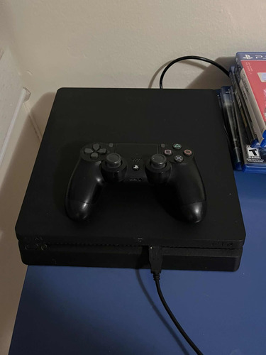 Ps4 Slim 500gb + 1 Control + Juegos