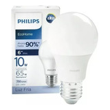 Pack X3 Lamparas Led 220v Philips 10w Bulbo E27 Luz Fría