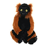 Wild Republic Red Ruffed Lemur Felpa Peluche Peluche S