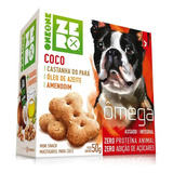 Biscoito Spin Pet Mini Snack Zero Ômega Cães Sabor Coco 50g