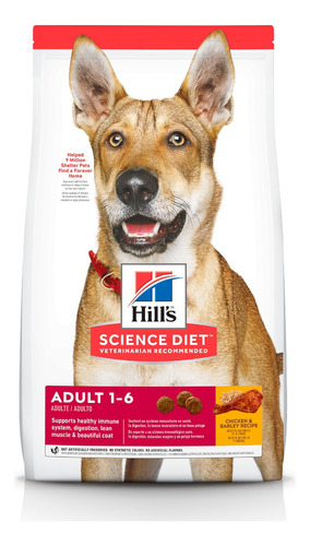 Hill's Science Diet, Comida Para Perro Adulto, 20 Kg