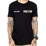 Camisa Camiseta Game Free Fire Nick Top