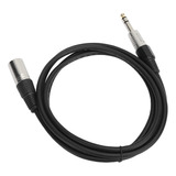 Cable De Micrófono Jorindo Xlr A Conector Balanceado De 6,35