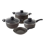 Bateria Cocina Tramontina Paris 7 Piezas Cacerola Teflon