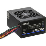 Fuente De Poder Acteck Micro Atx 500 W 20+4 Es-05002 Slim