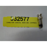 Conector Coaxial Rg59 Bnc Compressao 3915 - Kit C/10