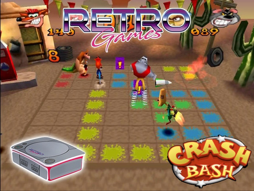 Retrogames Con 8000 Juegos Incluye Crash Bash Ps1 Rtrmx