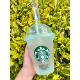 Vaso Reusable Beb Frias Starbucks Escamas, Sirena ,verde