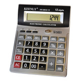 Calculadora Grande Keenly 12 Dígitos Detector Billetes 10260