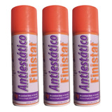 3 Piezas Finistat Antiestatico Para Ropa En Aerosol 225 Ml