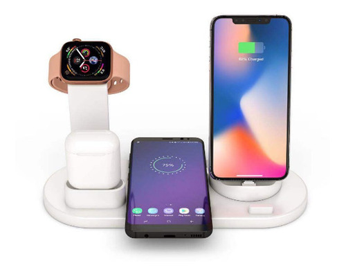 Soporte De Carga 3 En 1 Para Apple Watch iPhone 12