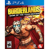 Jogo Para Ps4 Borderlands: Edição Jogo Do Ano