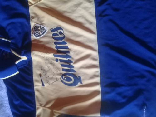 Camiseta De Boca 1998 Firmada Por Cordoba