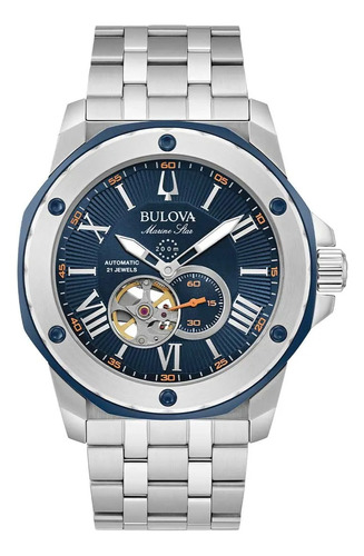 Reloj Bulova Marine Star Automático Caballero 98a306