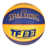 Balon Basketball Spalding Tf33 Golden Yellow Leather // Bamo