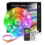 Tira Led Rgb 20m Con Control Y App