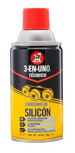 Lubricante De Silicón 7 Oz 3-en-uno Técnico