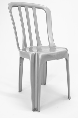 4 Cadeiras De Plástico Capacidade Para 182kg (4 Unidades)