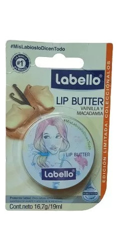 Labello Lip Butter Vanilla Y Macadamia Lata 19 Ml Hydra Iq