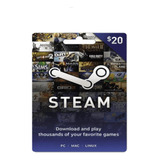  Tarjeta Regalo Steam 20 Usd