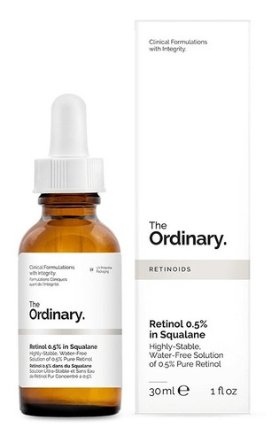 The Ordinary. Retinol 0.5% In Squalane. 30ml