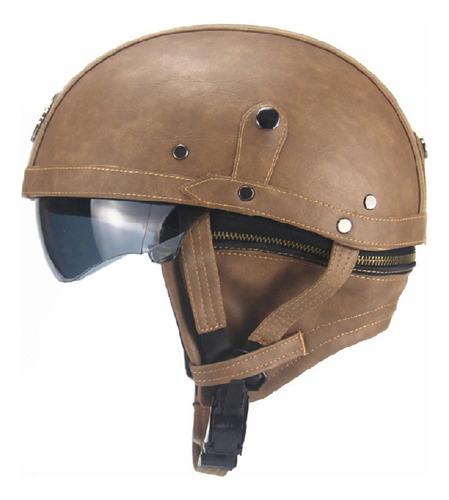 Casco Chopper Harley Negro Mate