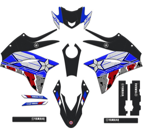 Kit Adesivo Yamaha Xtz Lander 250 2019 2023 Edição Especial