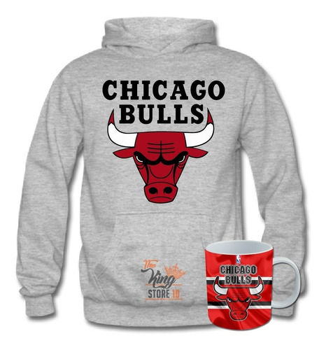 Poleron, Chicago Bulls, Xxxl, + Taza / The King Store 10