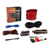 Kit De Cables Para Potencia Ds18 Ofc 0 Gauge 100% Cobre Prem