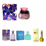 Pack De 4 Perfumes De Mujer 100ml Alternativos Generico