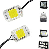 2pcs Led Cob Chip 50w 110v Motor De Luz Blanca Integrado Ic