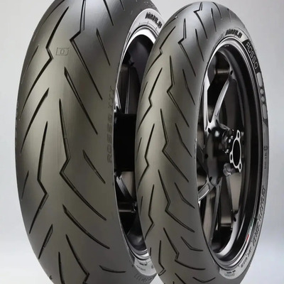 Llantas Pirelli Diablo Rosso 3 110\u002F70-17 Y 140\u002F70-17 Radiale | Envío gratis