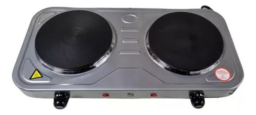 Fogão De Indução Cooktop 2000w 2 Bocas 5 Temperaturas Disco