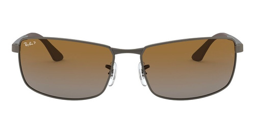 Lente De Sol Ray Ban Rectangular Polarizado Rb3498