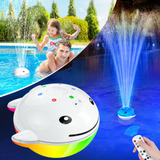 Uniwater Fuente Flotante Para Piscina Con Luces, Fuente De A