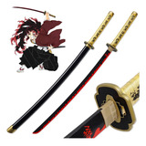 Katana Tsugikuni Yoriich Demon Slayer Lâmina Bambu