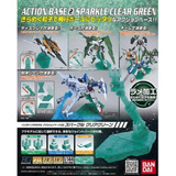 Bandai Action Base 1 Green Clear Gundam Hg Fg 1/144