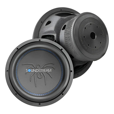 Subwoofer 12 PuLG Tarántula Competencia 4+4 Ohm Soundstream Negro | Envío gratis
