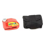 Candado De Disco Alarma Para Moto Impermeable, Bolsa, 110db