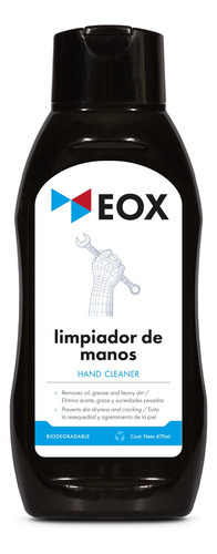 Jabón Mecánico Hand Cleaner With Scrubbers Eox 470 Ml