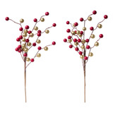 Ramilletes Navideños  Berries De Gentileza  Home Interiors