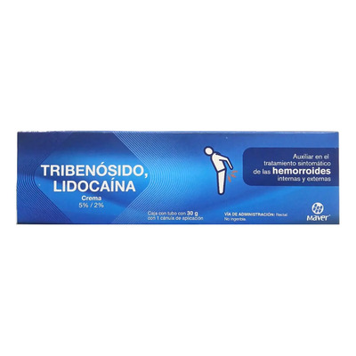Tribenósido Lidocaína Crema 30 G De Procto Glyvenol | MercadoLibre
