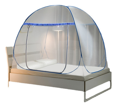 Mosquitera Desplegable Con Cama Matrimonial