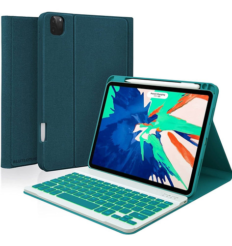 Funda Con Teclado Para iPad Pro 3rd/2nd/1st Gen Air 5th/4th 