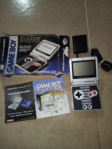 Gameboy Advance Sp Edición Nintendo Nes Carcasa Original 
