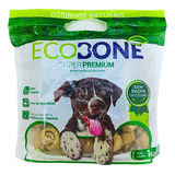 Ecobone - Osso Nó Natural Vegano 3/4 Para Cães (1 Kg)