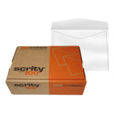Envelope Carta 114x162mm Branco Sem Rpc 63g Cx 1000 Scrity