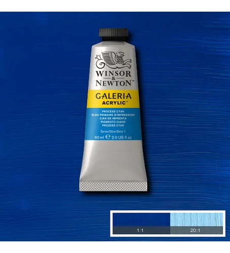 Acrílico Winsor & Newton Galería 60ml 60 Colores Disponibles