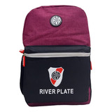 Mochila River Plate 17 Pulgadas Con Licencia Oficial